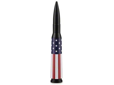 Bullet Antenna; American Flag (99-25 F-250 Super Duty)