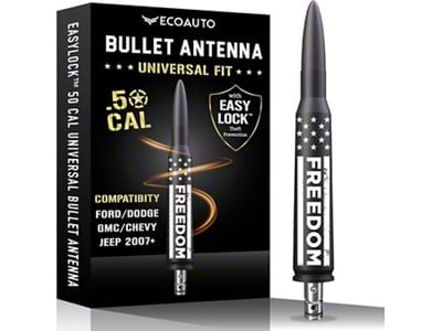 EcoAuto Easylock Bullet Antenna; Freedom (11-24 F-250 Super Duty)