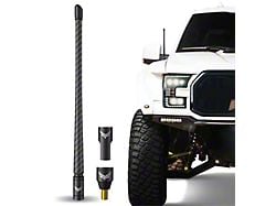 EcoAuto Flexible Replacement Antenna; 12-Inch; Carbon Fiber (03-18 RAM 3500)