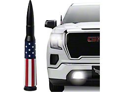 EcoAuto Bullet Antenna; American Flag (07-25 Sierra 2500 HD)