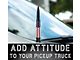 EcoAuto Bullet Antenna; American Flag (07-24 Sierra 3500 HD)