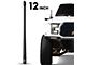 EcoAuto Flexible Replacement Antenna; 12-Inch; Black (07-24 Sierra 3500 HD)