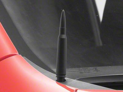 Bullet Antenna; Matte Black (99-25 Silverado 1500)