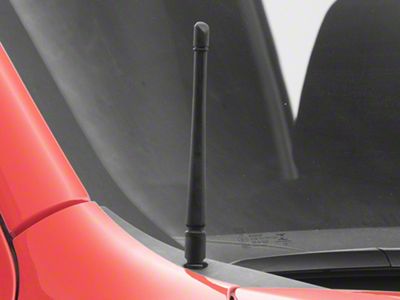 Flexible Replacement Antenna; 8-Inch; Black (99-25 Silverado 1500)