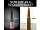 EcoAuto Bullet Antenna; American Flag (07-24 Silverado 2500 HD)