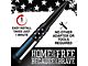 EcoAuto Bullet Antenna; American Flag Blue Line (07-24 Silverado 2500 HD)