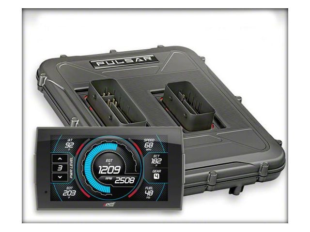 Edge Pulsar V3 Inline Tuning Module and Insight CTS3 Monitor Combo (17-19 Sierra 3500 HD)
