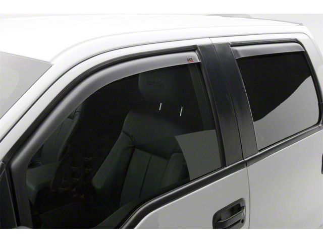 EGR In-Channel Window Visors; Front; Dark Smoke (15-22 Canyon)