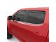 EGR In-Channel Window Visors; Front and Rear; Dark Smoke (15-22 Canyon Crew Cab)