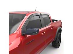 EGR Tape-On Window Visors; Front and Rear; Dark Smoke (23-25 Canyon)