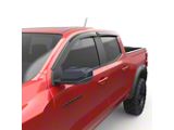 EGR Tape-On Window Visors; Front and Rear; Dark Smoke (23-25 Colorado)