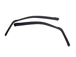 EGR In-Channel Window Visors; Front; Dark Smoke (11-16 F-250 Super Duty SuperCrew)