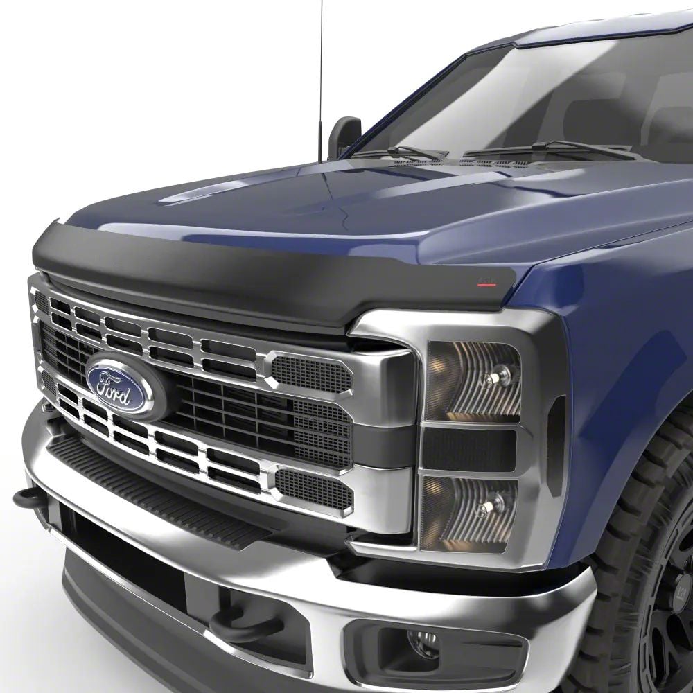 EGR F-250 Super Duty Superguard Hood Guard; Matte Black 303505 (23-24 F ...