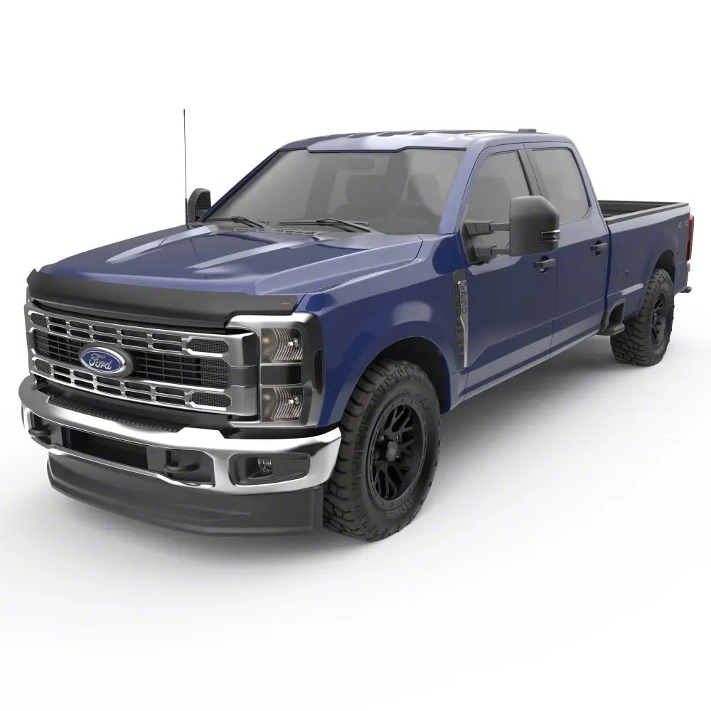 EGR F-250 Super Duty Superguard Hood Guard; Matte Black 303505 (23-24 F ...