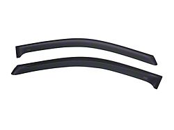 EGR Tape-On Window Visors; Front; Dark Smoke (24-25 Ranger)