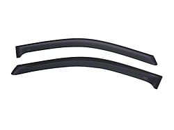 EGR Tape-On Window Visors; Front; Dark Smoke (14-18 Sierra 1500 Regular Cab)