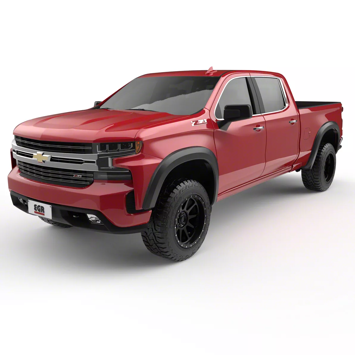 EGR Silverado 1500 Baseline Standard Style Fender Flares; Textured