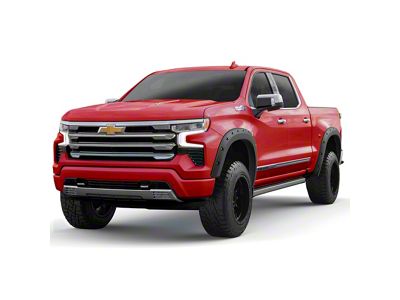 EGR Rugged Look Fender Flares; Silver Ice Metallic (19-21 Silverado 1500; 2022 Silverado 1500 LTD)