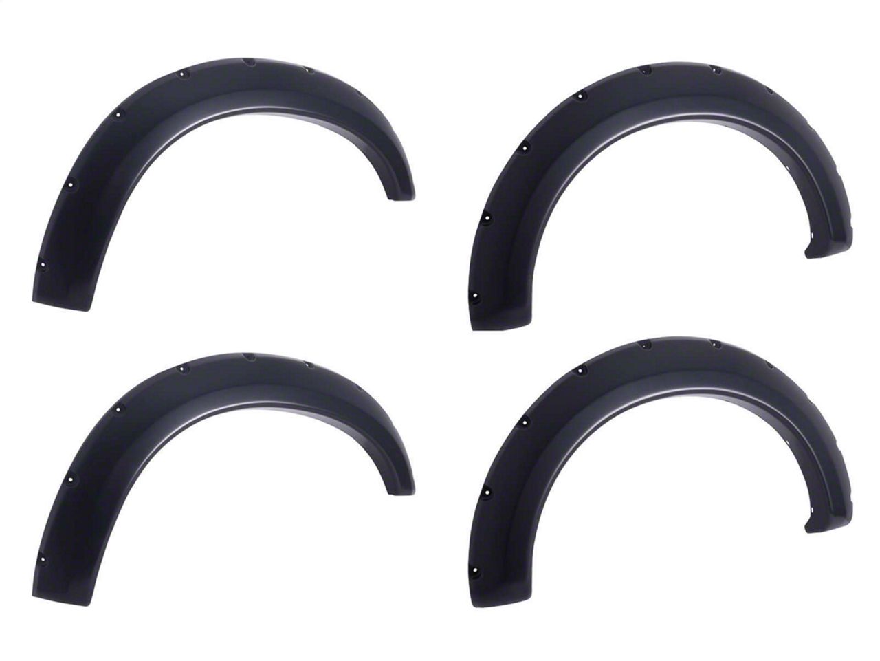 Egr Silverado 1500 Traditional Bolt On Look Fender Flares Matte Black 791404 07 13 Silverado 0485