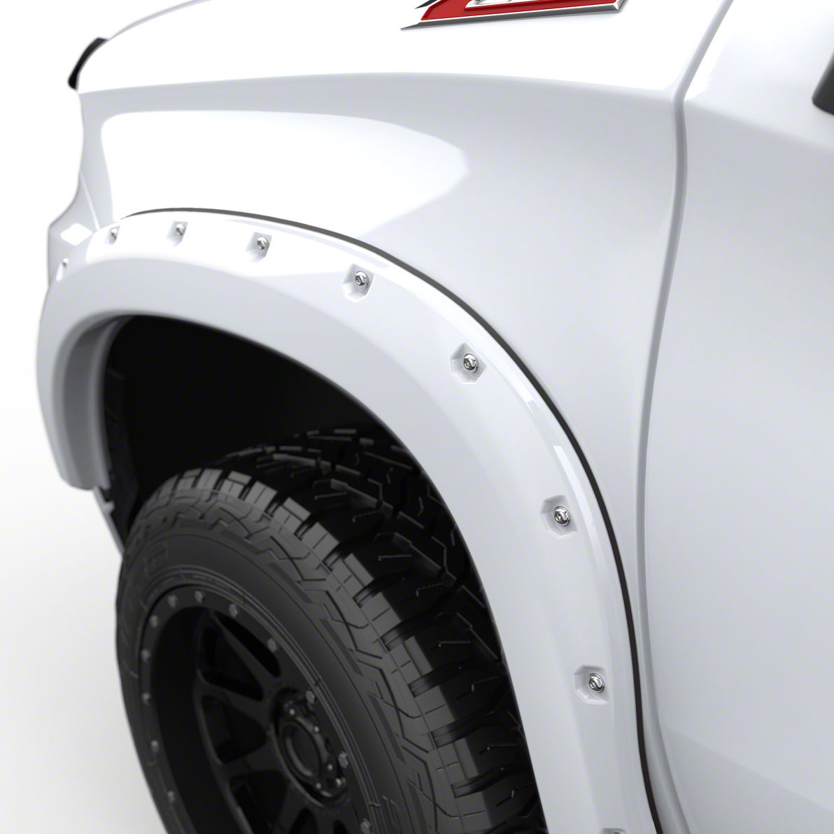 Egr Silverado Traditional Bolt On Look Fender Flares Summit White