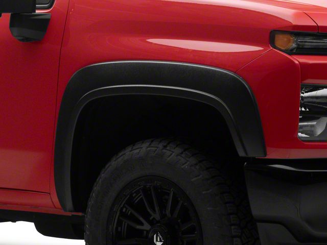 EGR Baseline Standard Style Fender Flares; Textured Black (20-24 Silverado 2500 HD)