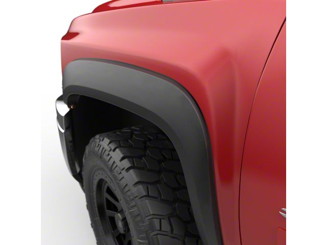 EGR Rugged Look Fender Flares; Black (07-14 Silverado 2500 HD w/ 6.50-Foot Standard Box)