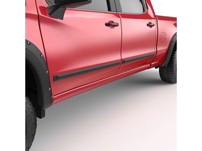 EGR Bolt-On Look Body Side Molding; Matte Black (20-24 Silverado 3500 HD Double Cab)