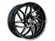 Elegance Luxury Magic Gloss Black Milled 6-Lug Wheel; 24x10; 24mm Offset (07-14 Tahoe)