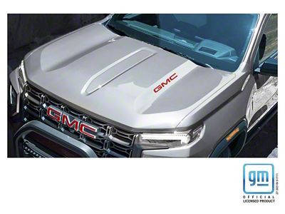 Emblems Plus GMC Hood Lettering Decals; Red (23-25 Canyon)