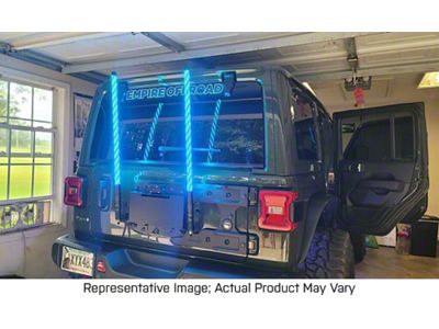 Empire Offroad LED Empire Whip Classic Single Dream Whip; 3-Foot (Universal; Some Adaptation May Be Required)