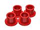 Rack and Pinion Bushings; Red (02-05 2WD RAM 1500)