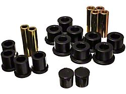 Rear Leaf Spring Bushings; Black (03-09 4WD RAM 2500)