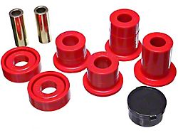 Front Differential Bushings; Red (07-10 4WD Sierra 3500 HD)