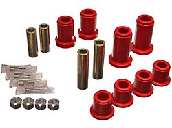 Front Control Arm Bushings; Red (07-10 4WD Silverado 2500 HD)