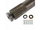 EXCEL from Richmond 10.50-Inch 8-Lug Axle Shaft Assembly; Rear Driver Side (07-10 Sierra 2500 HD)