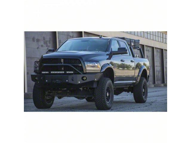 Expedition One Ultra Front Bumper with Base Center Section for Extended Flares; Bare Metal (10-18 RAM 2500 Power Wagon)