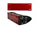 Extreme LED 6-Inch Single Row Light Bar Cover; Red