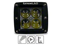 Extreme LED 3-Inch Extreme Stealth Series LED Light Pod; Spot Beam (Universal; Some Adaptation May Be Required)