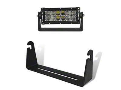 Extreme LED 8-Inch LED Light Bar Cradle Mount (Universal; Some Adaptation May Be Required)