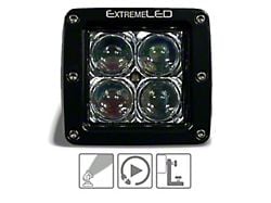 Extreme LED 3-Inch Extreme Series Orange LED Light Pod; Spot Beam (Universal; Some Adaptation May Be Required)