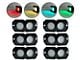 Extreme LED RGB LED Rock Light Kit; 6-Pack (Universal; Some Adaptation May Be Required)