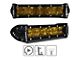 Extreme LED 6-Inch X1 Series Single Row Amber LED Light Bar; Combo Beam (Universal; Some Adaptation May Be Required)