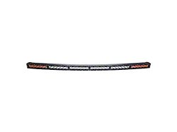 Extreme LED 38-Inch X6S Slim Series Amber/White Curved LED Light Bar with Harness; Combo Beam (Universal; Some Adaptation May Be Required)