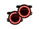 Extreme LED 4-Inch RGB LED Fog Light Kit with Adapters