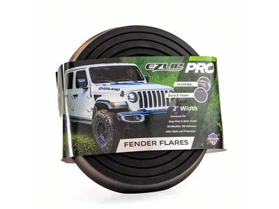 EZ Lip Fender Flares PRO (Universal; Some Adaptation May Be Required)