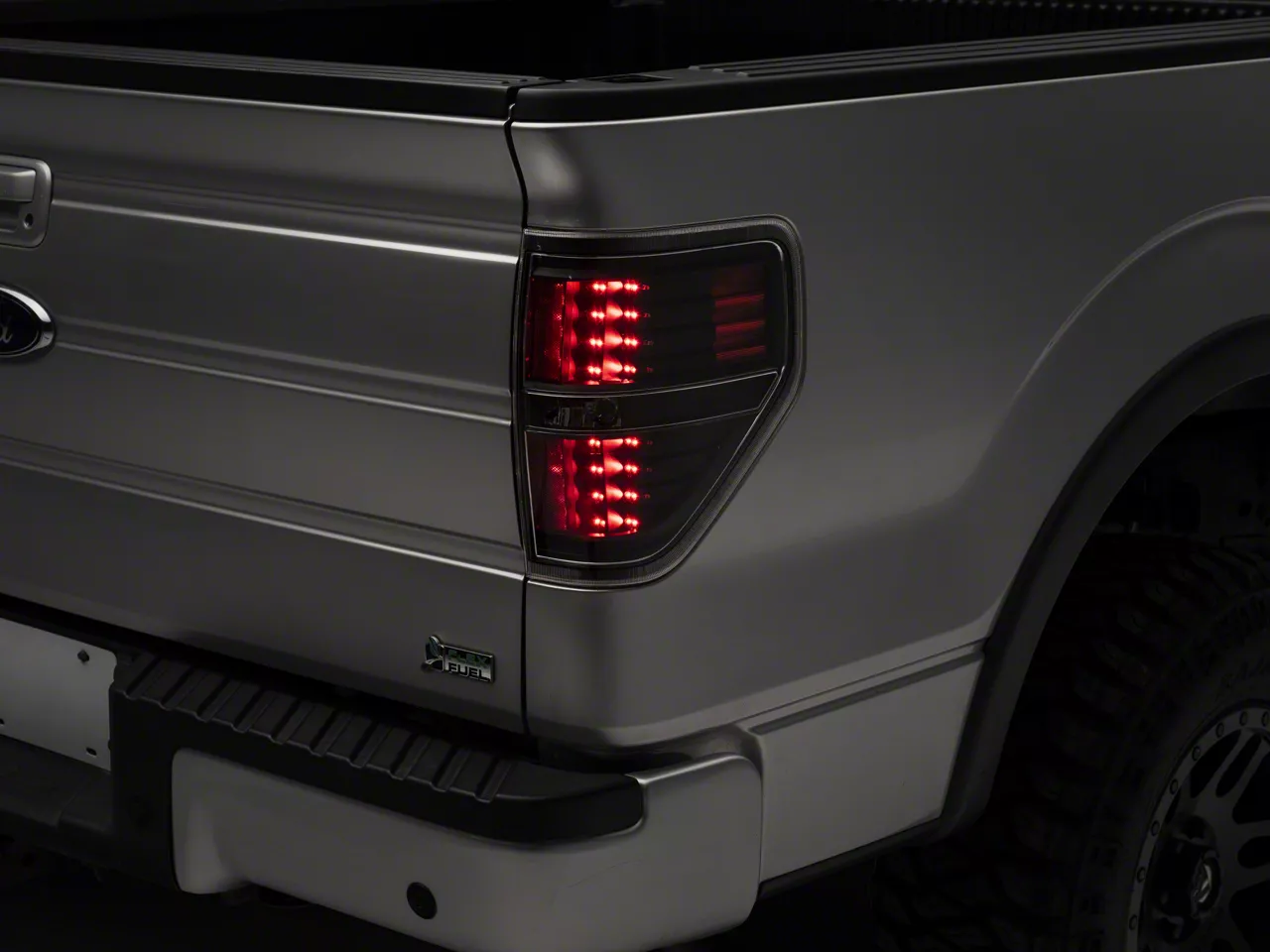 Raxiom F-150 LED Tail Lights; Black T542842 (09-14 F-150 Styleside)