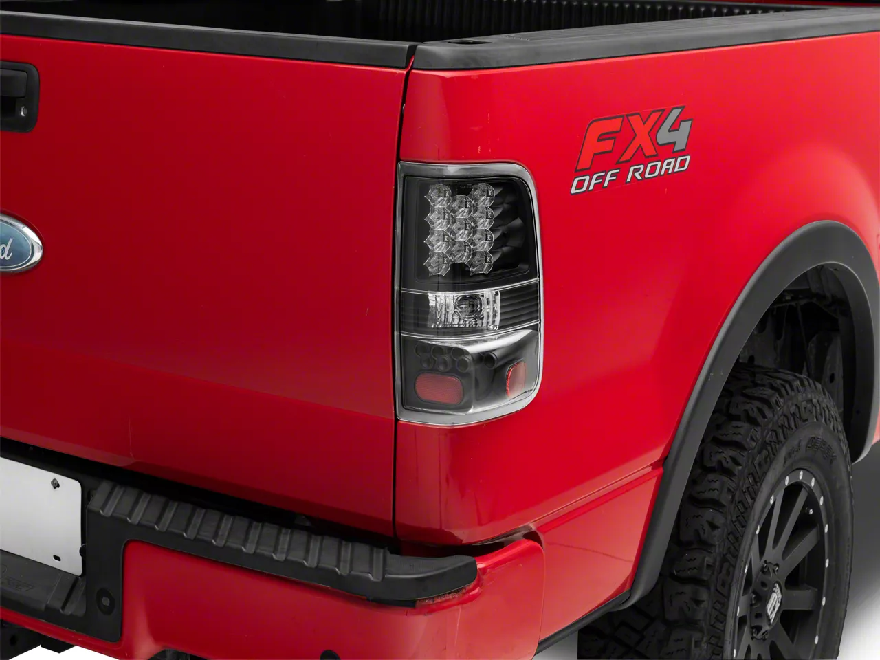 Raxiom F150 LED Tail Lights; Black T542840 (0408 F150 Styleside)