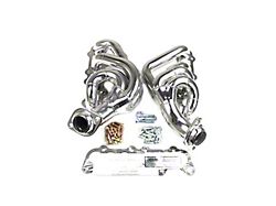 JBA 1-3/4-Inch Shorty Headers; Silver Ceramic (15-20 5.0L F-150)