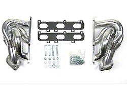 JBA 1-5/8-Inch Shorty Headers; Silver Ceramic (11-17 3.5L V6, 3.7L F-150)