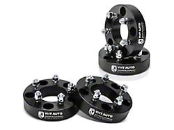 1.50-Inch 5-Lug Wheel Spacers; Black; Set of Four (97-Early 00 F-150)